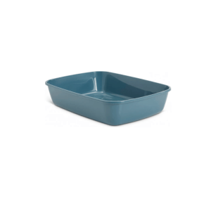 BANDEJA SANITARIA IRIZ AZUL 42X30,5X10 CM.