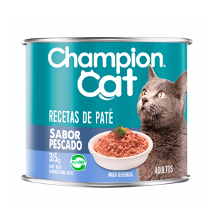 lata champion cat adulto pescado 315 gr.