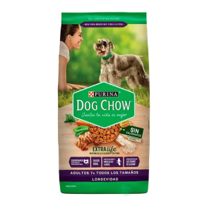 dog chow senior todos los tamaños 18 kg.