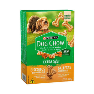 galletas dog chow adulto razas pequeñas pollo 500 gr