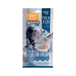snack fit formula gato pure de atun 4x15 gr.