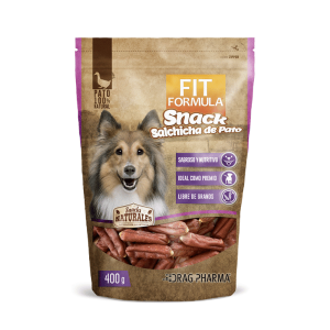 snack fit formula salchicha de pato 400 gr