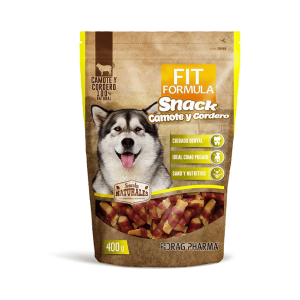 snack fit formula camote y cordero 400 gr