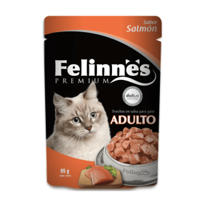 pouch felinnes adulto salmon 85gr
