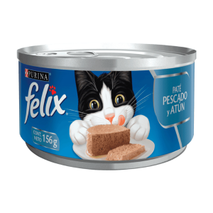 lata felix pate pescado y atun 156 gr.