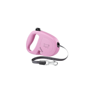 CORREA RETRACTIL SMALL ROSADO 4 MT FERPLAST