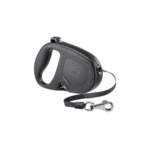 CORREA RETRACTIL LARGE NEGRO 5 MT FERPLAST