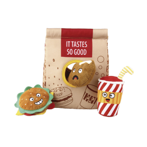 juguete c hide n fast food bag-gigwi