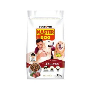 master dog adulto carne 18 kg.