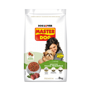 master dog adulto razas pequeña 8 kg.