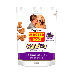 master dog galletas senior carne 500 gr