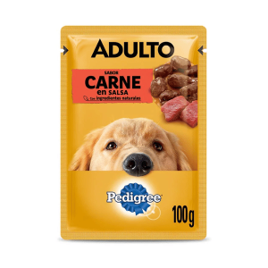 pouch pedigree carne adulto 100 gr.