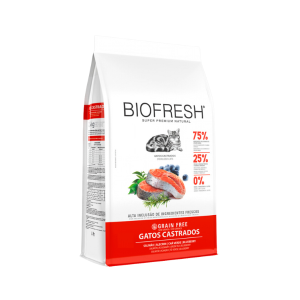 BIOFRESH F GATO STERILIZED/CASTRADO 7,5 KG.