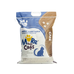 MORE THAN CATS AGLUTINANTE AROMA CAFE 10 KG.