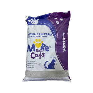 MORE THAN CATS AGLUTINANTE AROMA LAVANDA 20 KG.