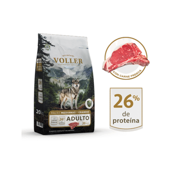 VOLLER PERRO ADULTO 20KG. - Imagen 1