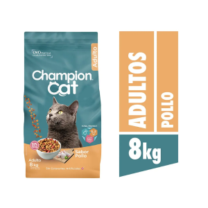 CHAMPION CAT ADULTO POLLO 8 KG.