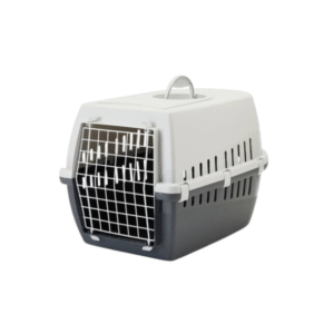 JAULA TRANSPORTE TROTTER GRIS 60,5X40,5X39CM
