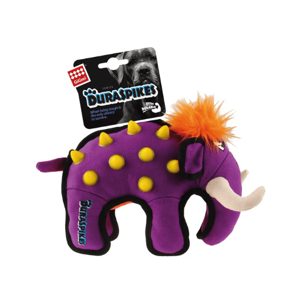 GW6501 JUGUETE C DURASPIKES EXTRA DURABLE JABALI MORADO-GIGWI. - Imagen 1