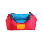 CAMA L AZUL/ROJO CUADRADA-GIGWI.