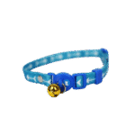 COLLAR PARA GATO CELESTE PESCADO - HEY. - Imagen 2