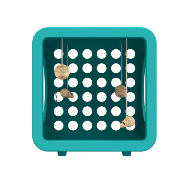 KTK006 (1) KITTY KASAS RECREACION TURQUESA. - Imagen 1