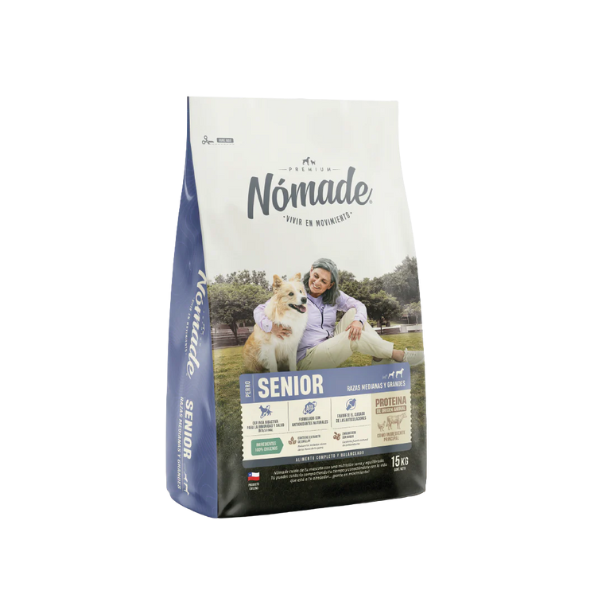 NMD005 NOMADE PERRO SENIOR 15 KG. - Imagen 1