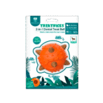 JUGUETE C PELOTA 2 EN 1 DENTAL POLLO.