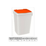 CONTENEDOR HERMETICO FEEDY 13 LT.