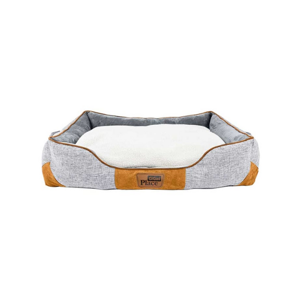 GW6882 CAMA PARA PERRO LUXURY GRIS GIGWI - Imagen 1