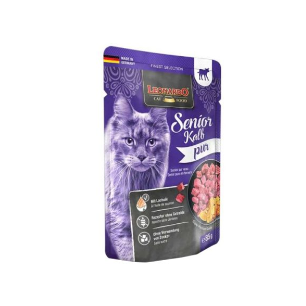 LND052 POUCH LEONARDO SENIOR PURO EN TERNERA 85 GR. - Imagen 1